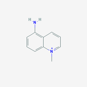 5-Amino-1MQ: Struttura molecolare 2D