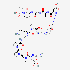 BPC 157: Struttura molecolare 2D