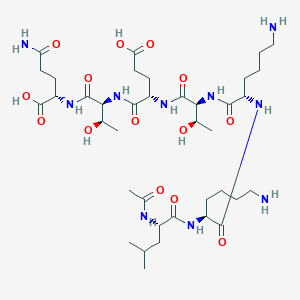 TB 500 (Timosina Beta 4): Struttura molecolare 2D